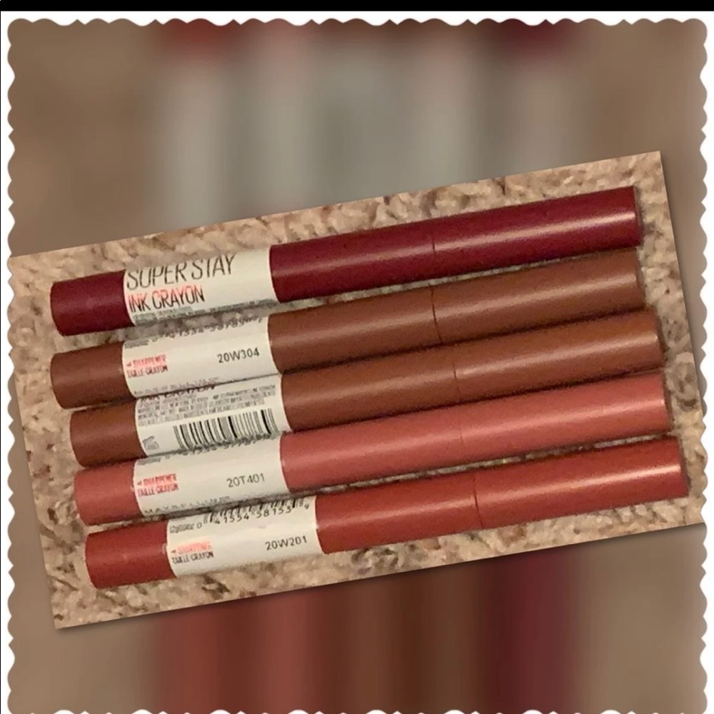 **SOLD ON MERC**Maybelline SUPER STAY® MATTE INK CRAYON Set 
"SPICED EDITION" - Picture 3 of 5